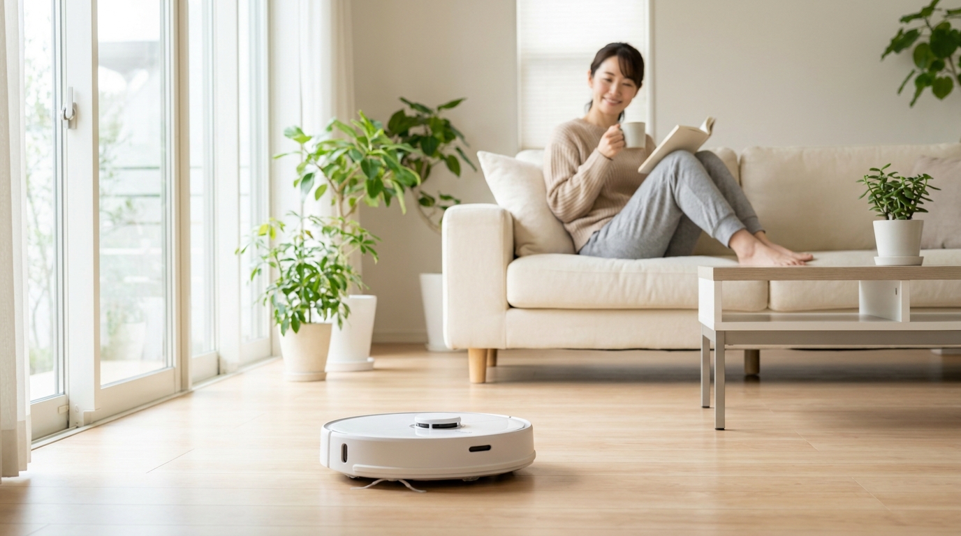 家事の引き算と時短家電でゆとりある日本人女性