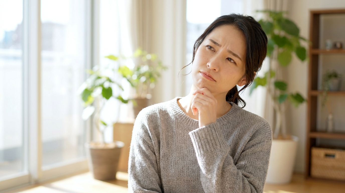 家事代行の皿洗いについて疑問を持つ日本人女性